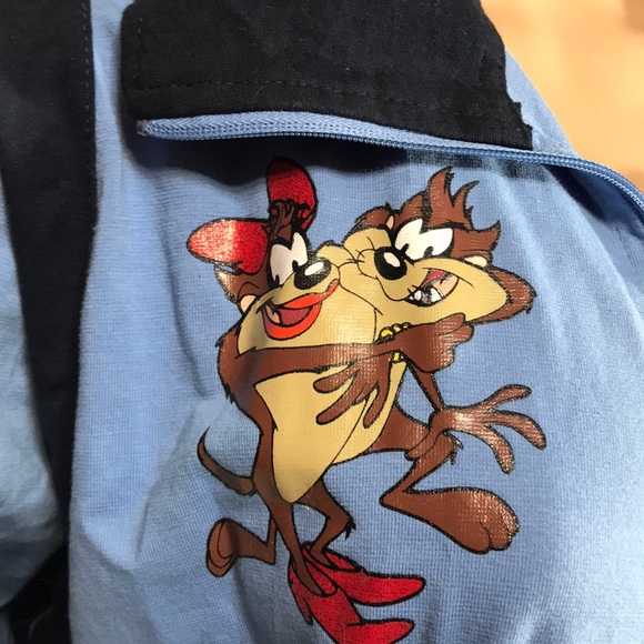 Looney Toons “Devils” Tasmanian Devil Jacket ♥️🌈 - Picture 2 of 8